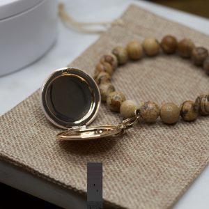 Picture Jasper Locket Charm Bracelet - Image 4